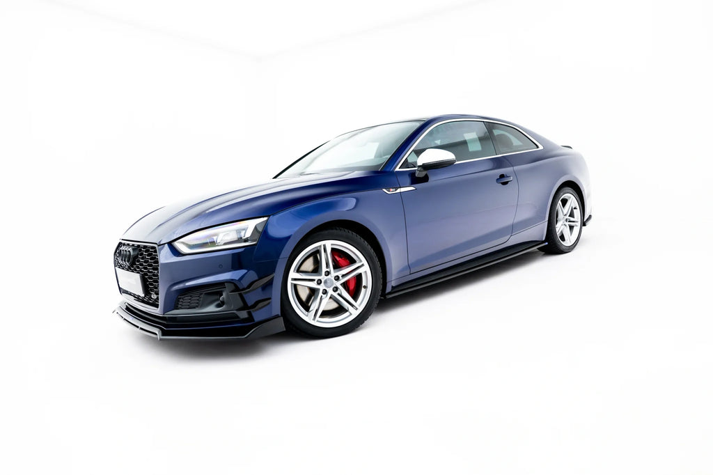 Diffusori Sotto Minigonne V.2 compatibili con Audi S5 / A5 S-line Coupe F5 (2017-2019)