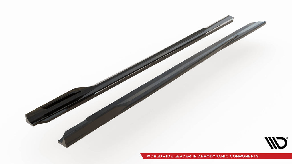 Diffusori Sotto Minigonne V.2 compatibili con BMW Serie 5 M-Pack G60 / G61 (2023-)