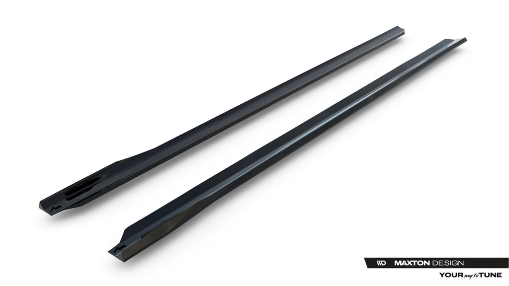 Diffusori Sotto Minigonne V.2 compatibili con BMW Serie 7 740d xDrive / 740i xDrive M-Pack G70 (2022-2026)