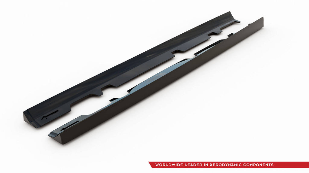 Diffusori Sotto Minigonne V.2 compatibili con Ford Fiesta ST / ST-Line Mk8 / Mk8 Facelift (2018-2024)