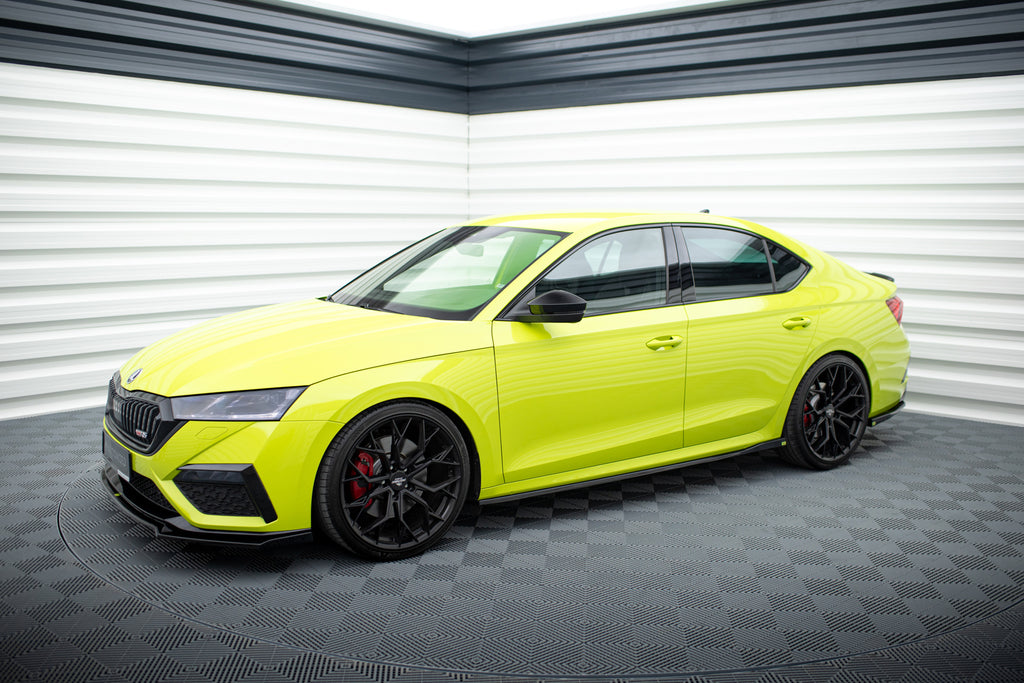 Diffusori Sotto Minigonne V.2 compatibili con Skoda Octavia RS Mk4 (2020-2024)