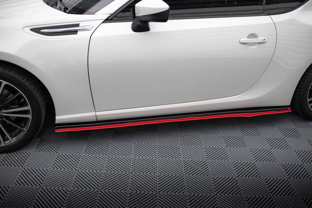 Diffusori Sotto Minigonne V.2 compatibili con Subaru BRZ Mk1 / Toyota GT86 facelift (2012-2020)