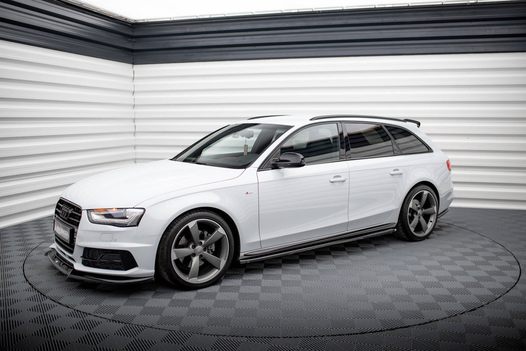 Diffusori Sotto Minigonne V.3 Audi A4 / A4 S-Line / S4 B8 Maxton Design