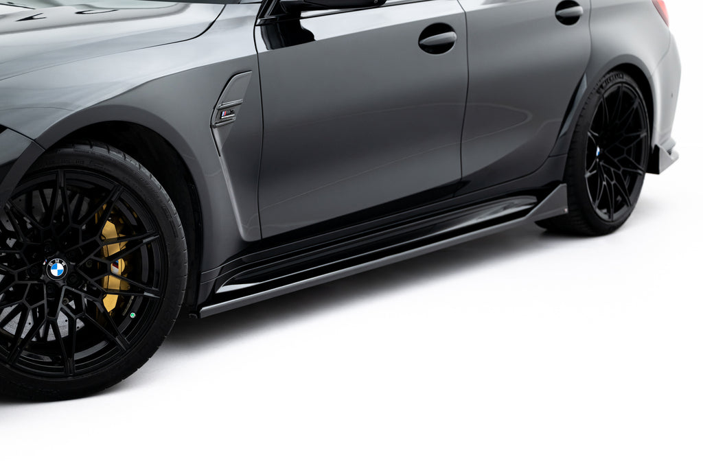 Diffusori Sotto Minigonne V.3 CSL Look BMW M3 Berlina / Station Wagon G80 / G81 Maxton Design