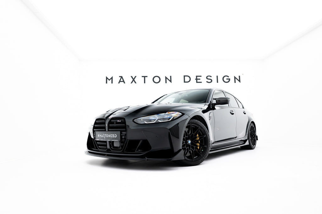 Diffusori Sotto Minigonne V.3 CSL Look BMW M3 Berlina / Station Wagon G80 / G81 Maxton Design