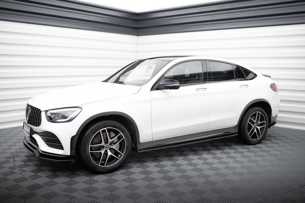 Diffusori Sotto Minigonne V.3 Mercedes-Benz GLC Coupé AMG-Line C253 Maxton Design