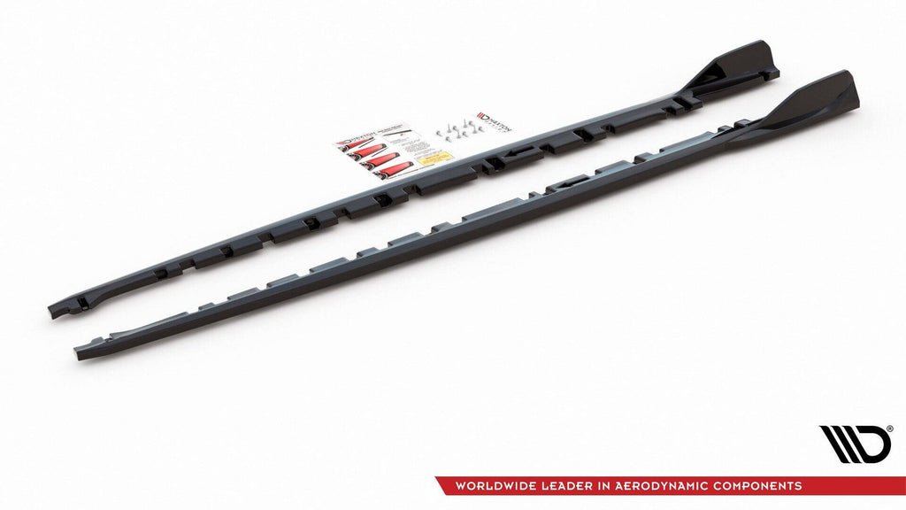 Diffusori Sotto Minigonne V.3 compatibili con BMW Serie 1 M-Pack / M135i / 128ti F40 (2019-2024)