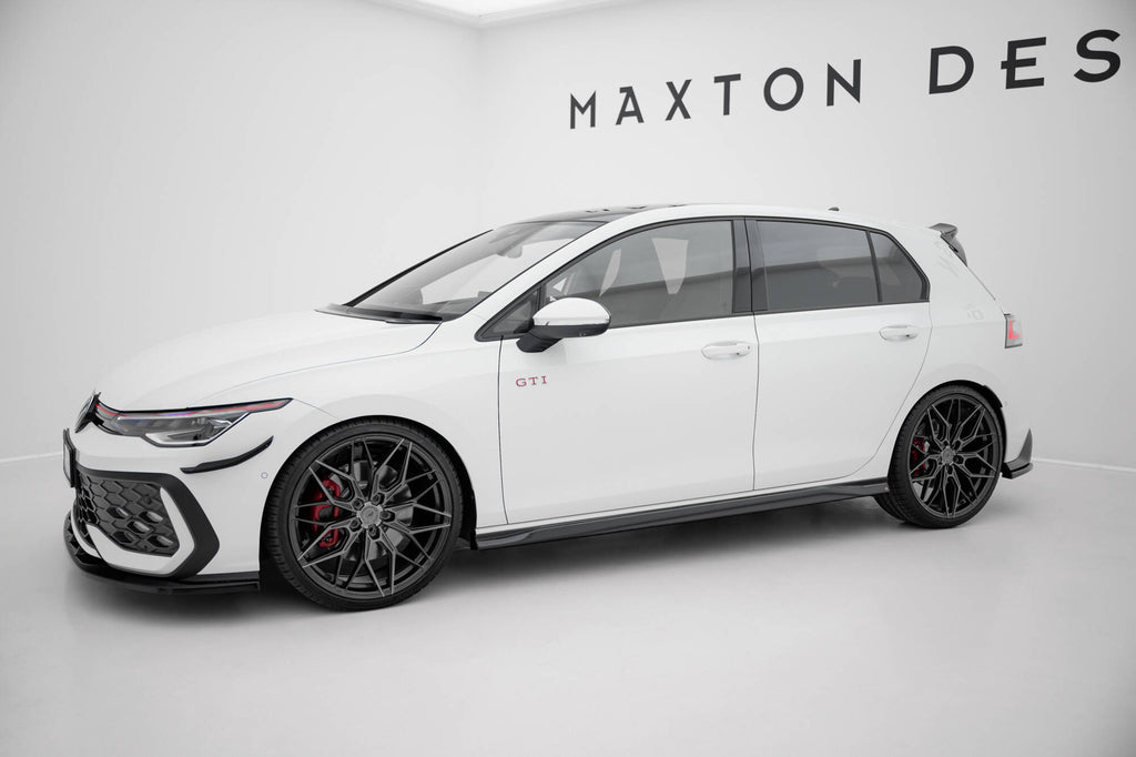 Diffusori Sotto Minigonne V.3 compatibili con Volkswagen Golf GTI / GTI Clubsport / GTE / GTD / R-Line Mk8 / Mk8 Facelift (2019-)
