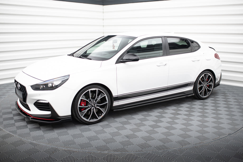 Diffusori Sotto Minigonne V.4 compatibili con Hyundai i30 N / N-Line Hatchback / Fastback Mk3 / Mk3 Facelift (2017-)