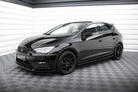 Diffusori Sotto Minigonne V.4 compatibili con Seat Leon / Cupra / FR Mk3 / Mk3 Facelift (2012-2020)