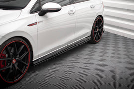 Diffusori Sotto Minigonne V.4 Volkswagen Golf GTI / GTI Clubsport / GTE / R-Line Mk8 / Mk8 Facelift (2019-)