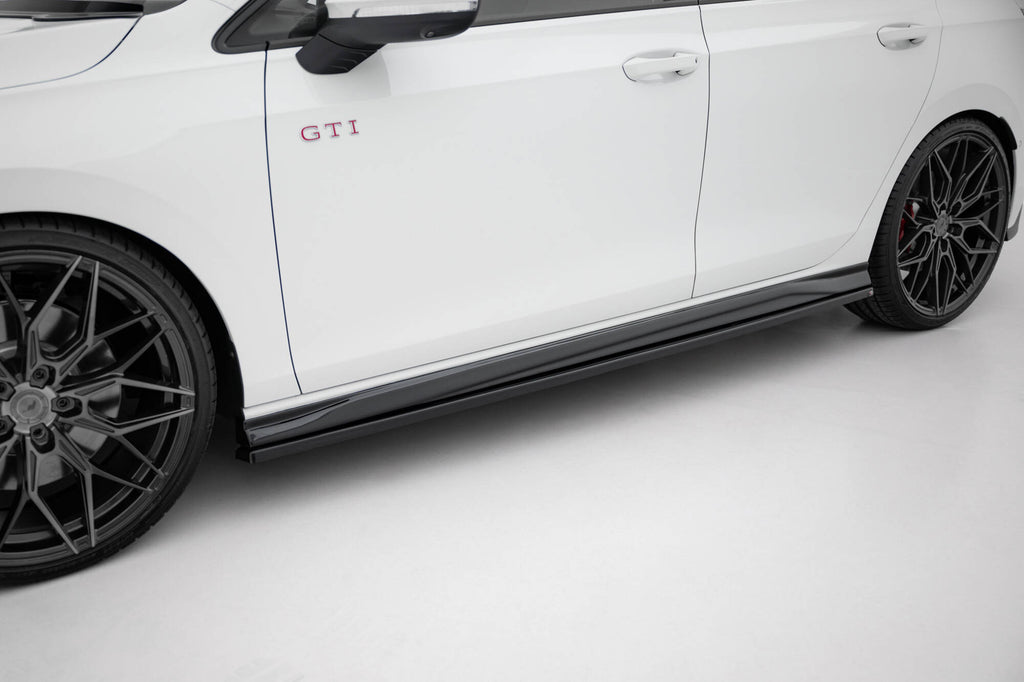 Diffusori Sotto Minigonne V.4 Volkswagen Golf GTI / GTI Clubsport / GTE / R-Line Mk8 / Mk8 Facelift (2019-)