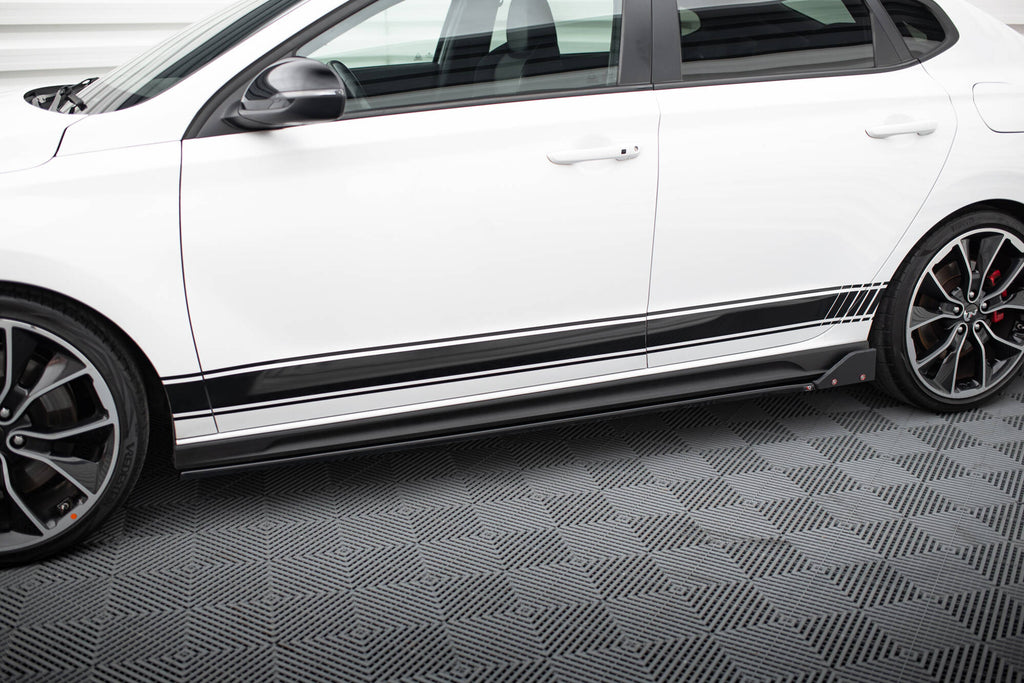 Diffusori Sotto Minigonne V.5 + Flap compatibili con Hyundai i30 N i30 N-Line Mk3 / Mk3 Facelift (2017-)