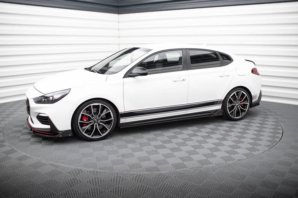 Diffusori Sotto Minigonne V.5 + Flap compatibili con Hyundai i30 N i30 N-Line Mk3 / Mk3 Facelift (2017-)