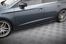 Diffusori Sotto Minigonne V.5 compatibili con Seat Leon / Cupra / FR Mk3 / Mk3 Facelift (2012-2020)