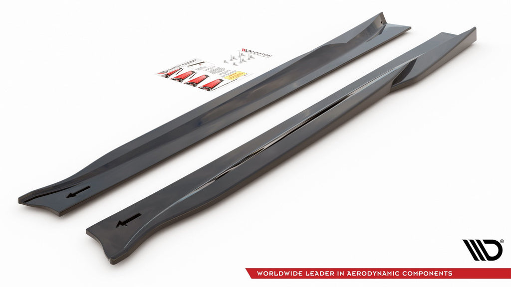 Diffusori Sotto Minigonne compatibili con Alfa Romeo 4C 960 (2013-2020)