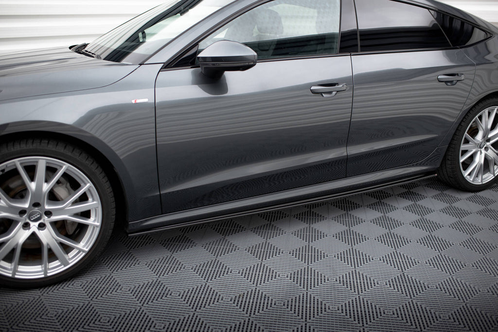 Diffusori Sotto Minigonne compatibili con Audi S7 / A7 S-Line C8 / C8 Facelift (2018-)