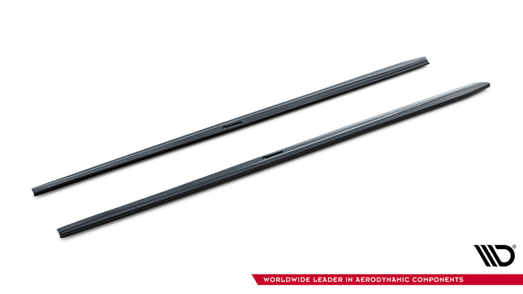 Diffusori Sotto Minigonne compatibili con BMW M3 F80 (ABS nero lucido) (2014-2018)