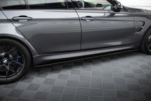 Diffusori Sotto Minigonne compatibili con BMW M3 F80 (ABS nero lucido) (2014-2018)