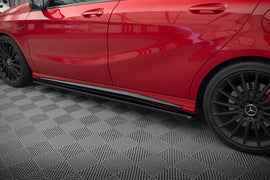 Diffusori Sotto Minigonne compatibili con Mercedes-Benz CLA A AMG-Line / A 45 AMG / A 45 Aero AMG / AMG-Line e altre versioni W176 Facelift / C117 Facelift (2015-2019)