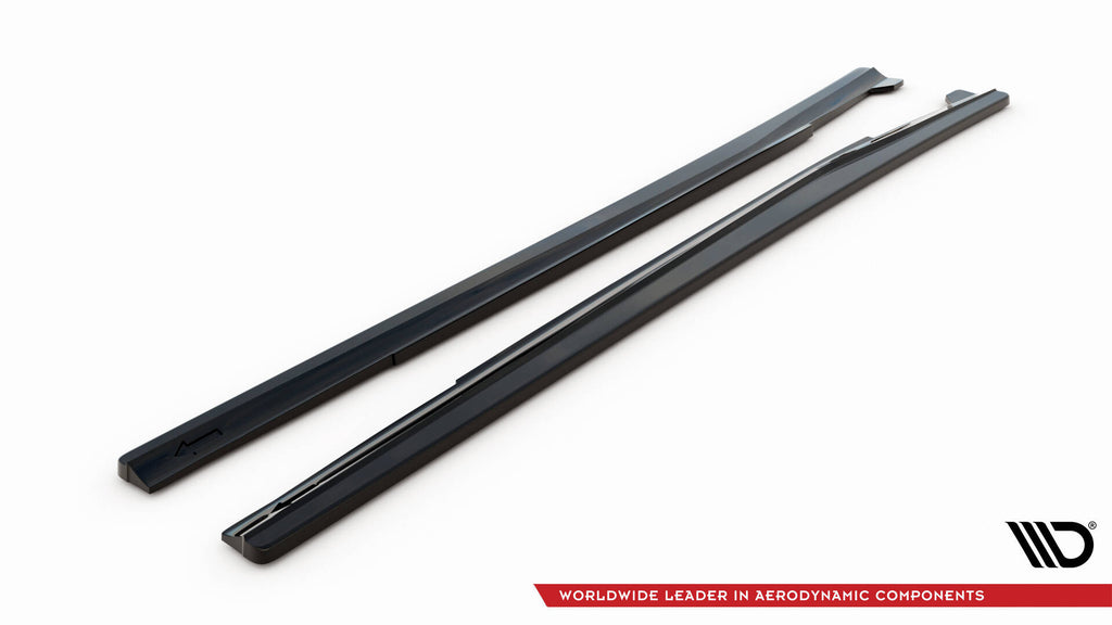 Diffusori Sotto Minigonne compatibili con Mercedes-Benz CLA A AMG-Line / A 45 AMG / A 45 Aero AMG / AMG-Line e altre versioni W176 Facelift / C117 Facelift (2015-2019)