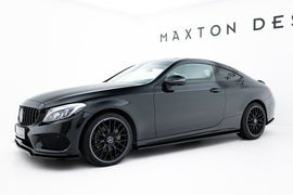 Diffusori Sotto Minigonne compatibili con Mercedes-Benz Classe C AMG-Line Coupe C205 (2014-2018)