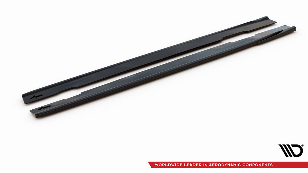Diffusori Sotto Minigonne compatibili con Mercedes-Benz CLA AMG-Line X118 (2019-2023)