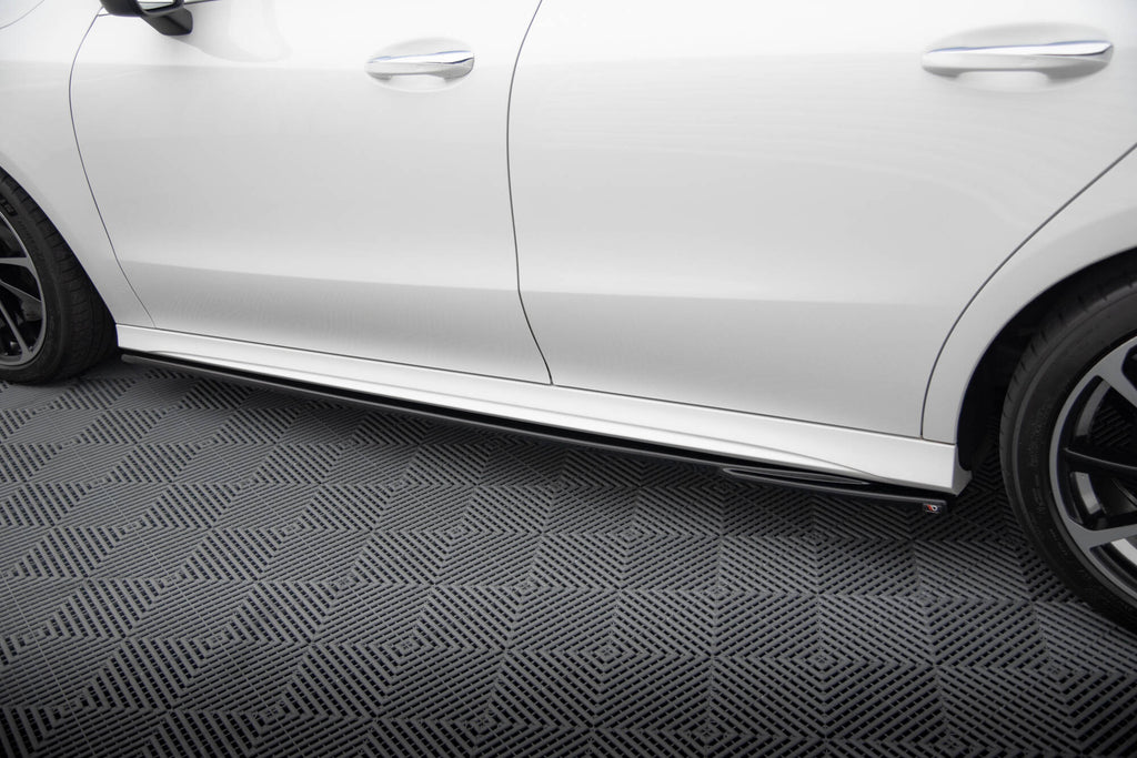 Diffusori Sotto Minigonne compatibili con Mercedes-Benz CLA AMG-Line X118 (2019-2023)