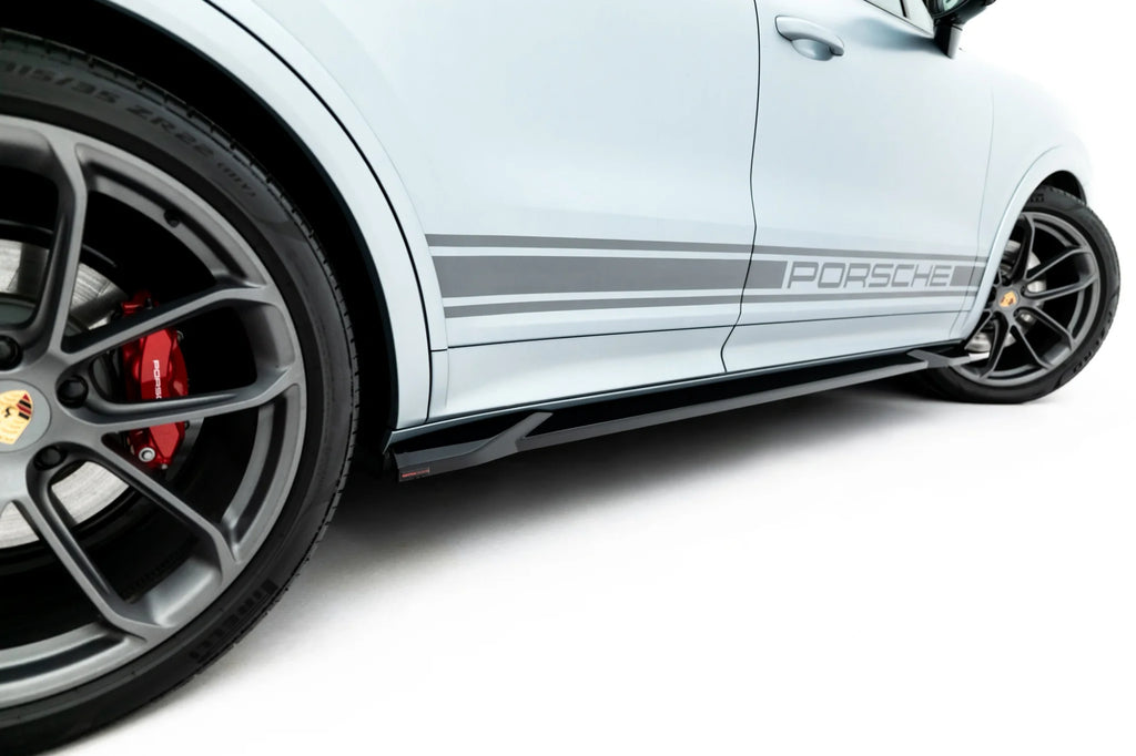 Diffusori Sotto Minigonne compatibili con Porsche Cayenne Coupé GTS / Turbo Sport Pack 9Y0 Facelift (2023-)