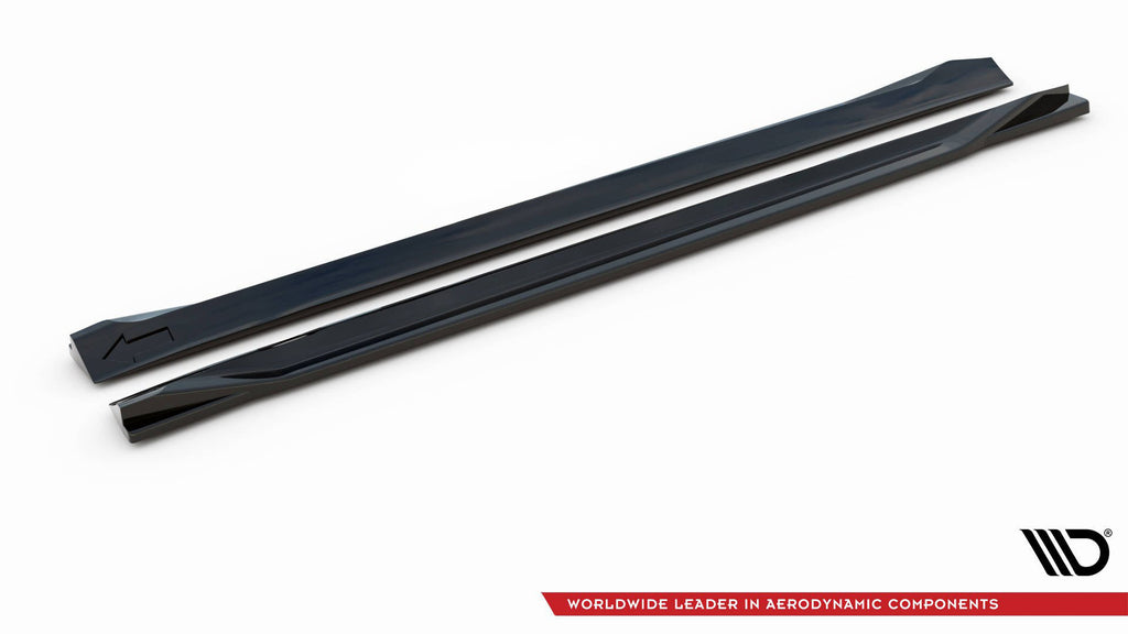 Diffusori Sotto Minigonne compatibili con Volvo XC60 Mk2 R-Design Mk2 (2017-2021)