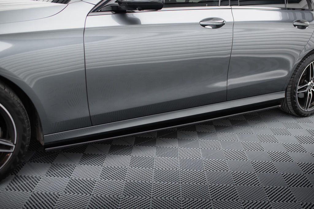 Diffusori Sotto Minigonne compatibili con Mercedes-Benz Classe E / E43 AMG-Line / AMG W213 / S213 (2016-2021)