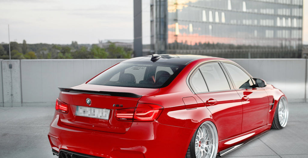 Alettone BMW M3 F80 vetroresina dettaglio