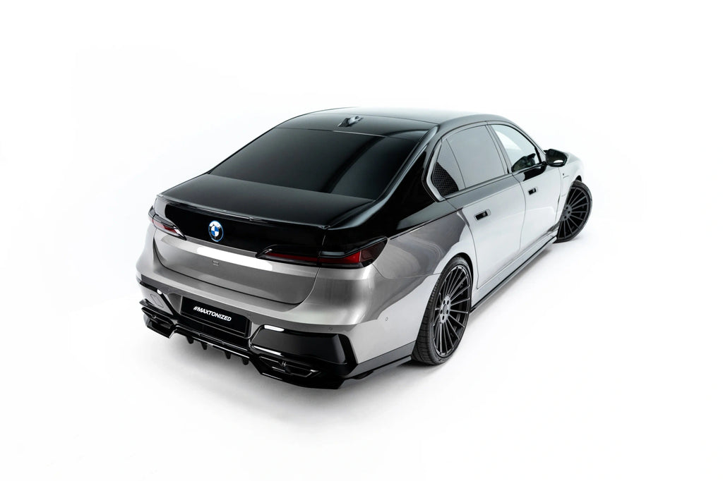 Estensione Spoiler 3D V.2 compatibile con BMW Serie 7 i7 eDrive50 M-pack / i7 xDrive60 M-Pack / i7 M70 xDrive M-Pack / 750e xDrive M-Pack e altre versioni G70 (2022-2026)