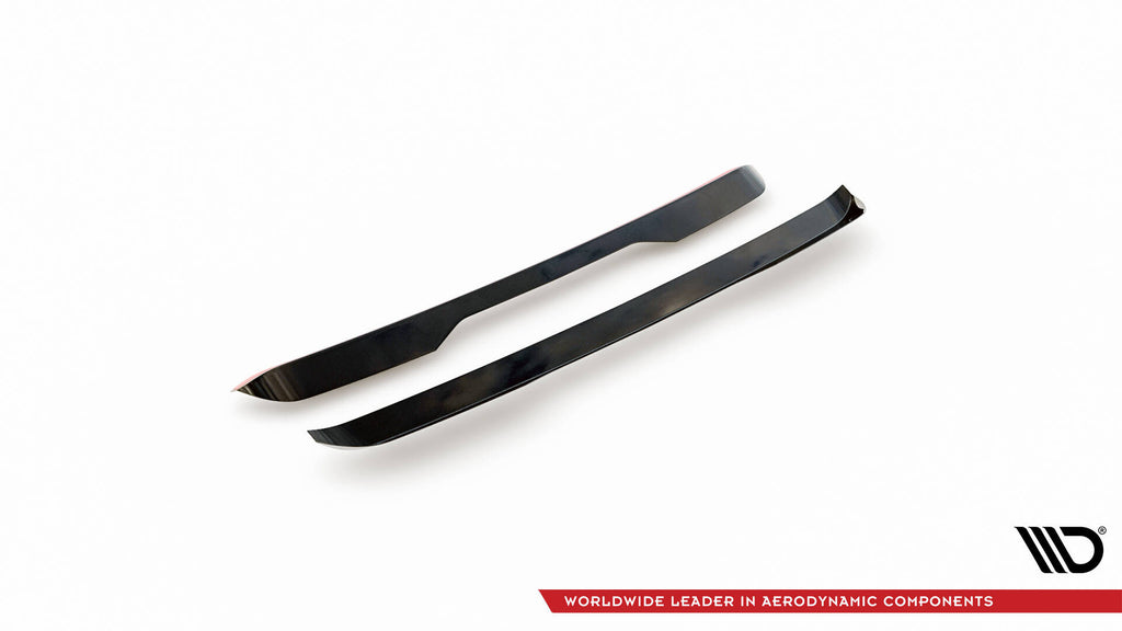 Estensione spoiler montata su BMW iX M-Pack