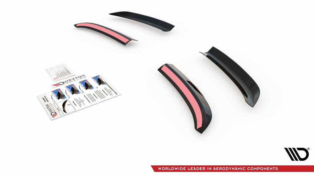 Estensione Spoiler Maxton Design Porsche Panamera Turbo 970 Facelift