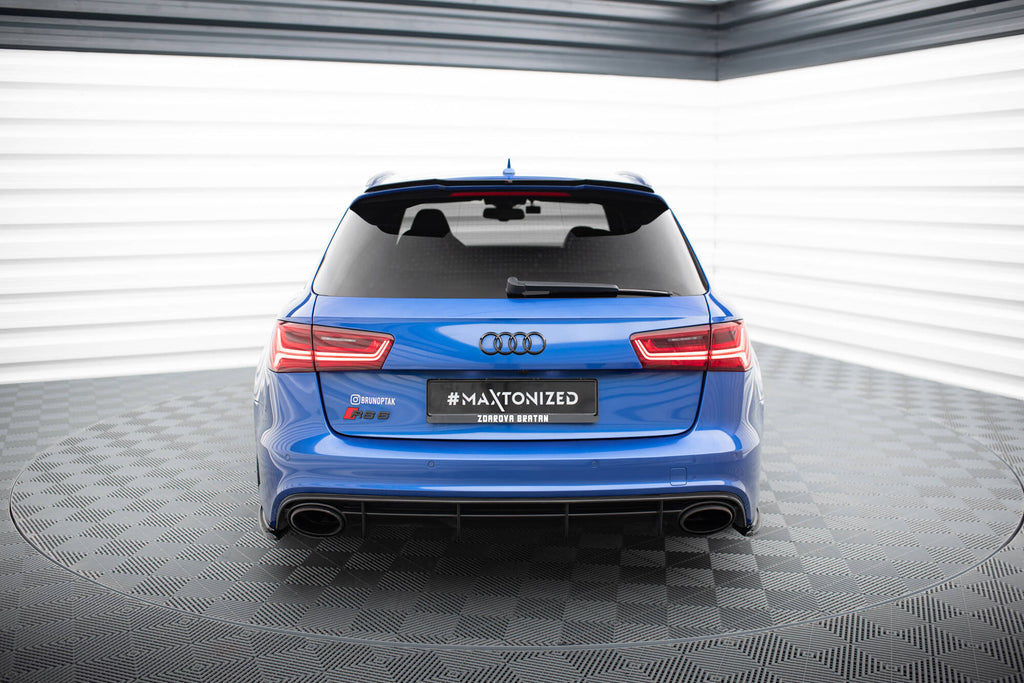 Estensione Spoiler V.1 compatibile con Audi RS6 C7 / C7 Facelift (2013-2017)