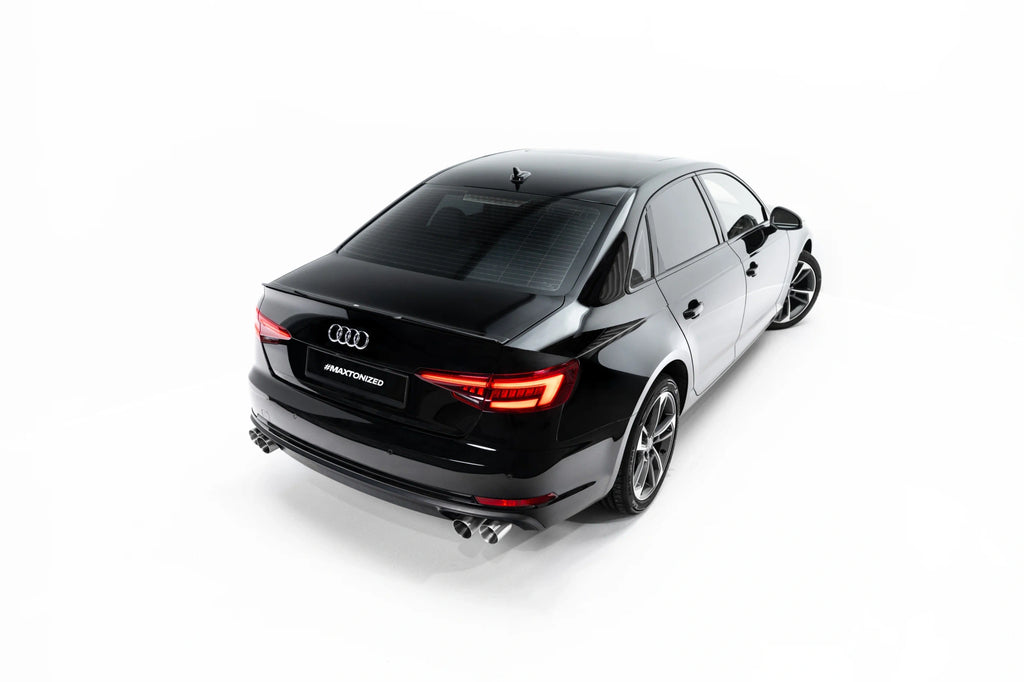 Estensione Spoiler V.1 compatibile con Audi A4 / S4 S-Line / Competition B9 / B9 Facelift (2015-2024)