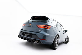 Estensione Spoiler V.1 compatibile con Seat Leon Cupra Sportstourer Mk3 Facelift (2016-2020)