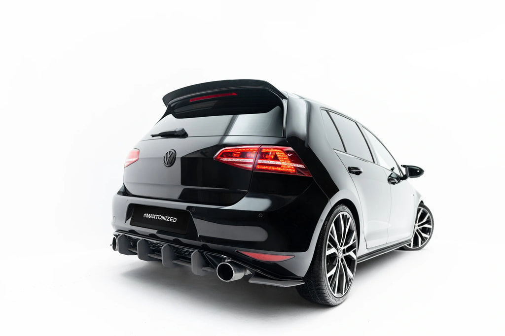 Estensione Spoiler V.1 compatibile con Volkswagen Golf GTI / GTD / R / R-Line Mk7 / Mk7 Facelift (2013-2020)