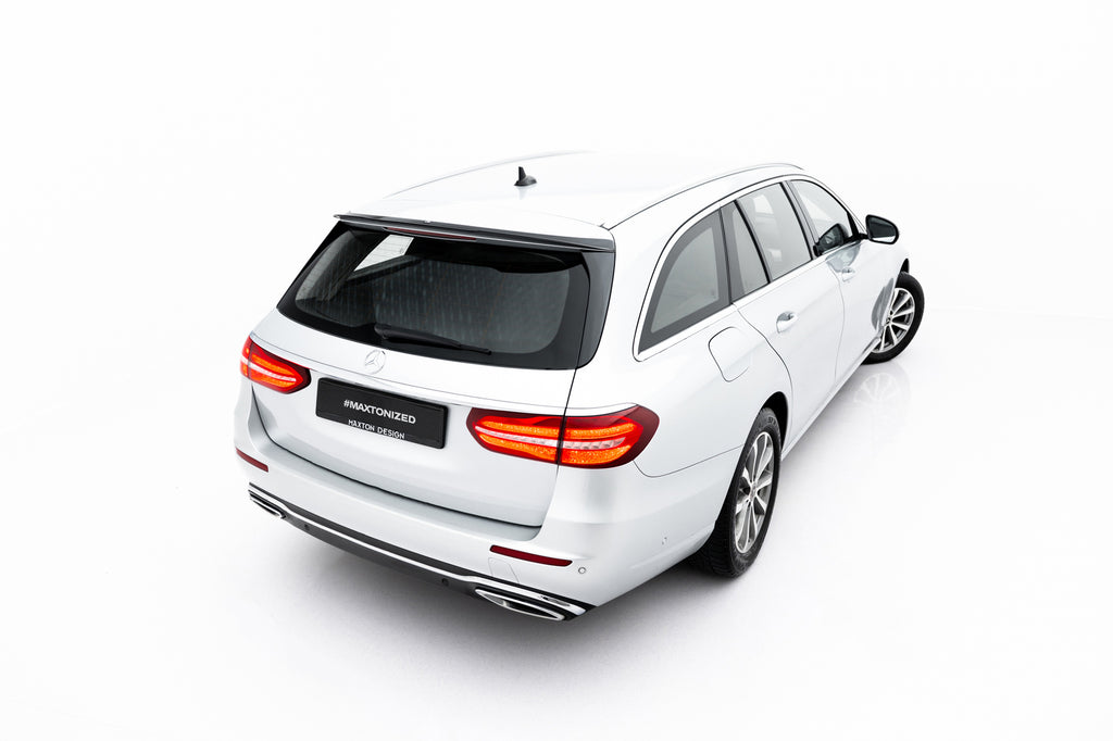 Estensione Spoiler V.2 compatibile con Mercedes-Benz Classe E / E43 / E63 / E53 AMG / AMG-Line S213 / S213 Facelift (2016-2023)