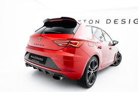 Estensione Spoiler V.2 compatibile con Seat Leon Cupra Hatchback Mk3 / Mk3 Facelift (2012-2020)