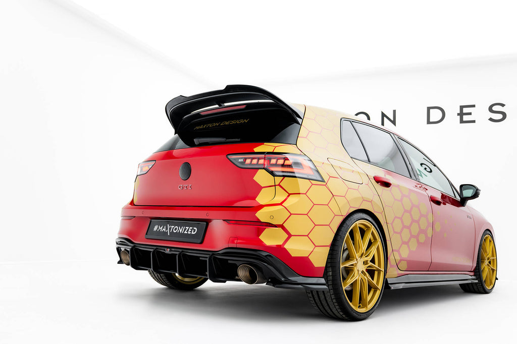 Estensione Spoiler V.2 Volkswagen Golf GTI Clubsport / R-Performance Mk8 / Mk8 Facelift (2019-)