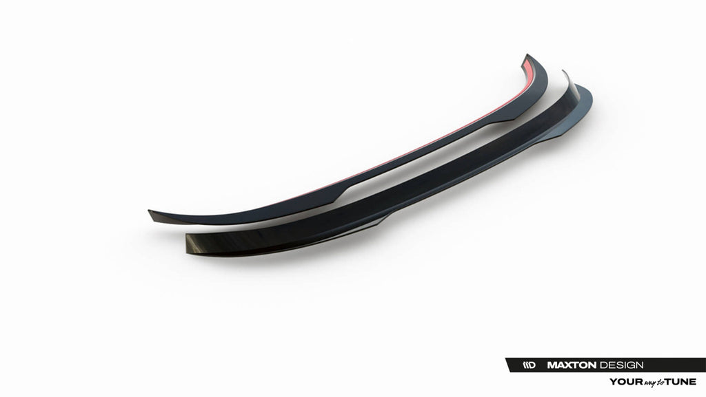 Estensione Spoiler V.2 compatibile con Volkswagen Scirocco Mk3 (2008-2014)