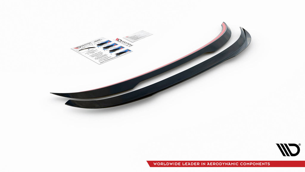 Estensione Spoiler V.2 compatibile con Volvo V70 Mk3 (2007-2013)