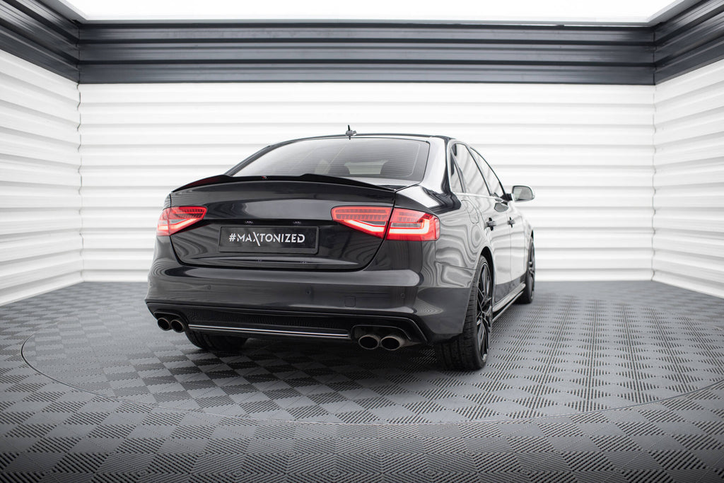 Estensione Spoiler compatibile con Audi S4 Sedan B8 Facelift (2011-2015)