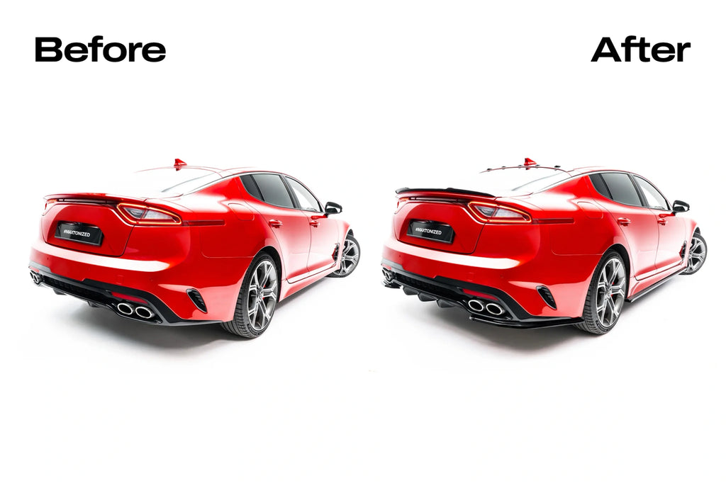 Estensione Spoiler compatibile con Kia Stinger GT / GT-Line Mk1 (2017-2023)
