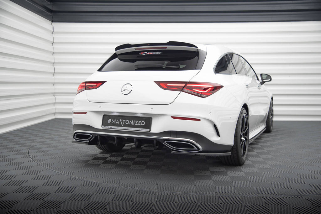 Estensione Spoiler compatibile con Mercedes-Benz CLA AMG-Line Shooting Brake X118 (2019-2023)