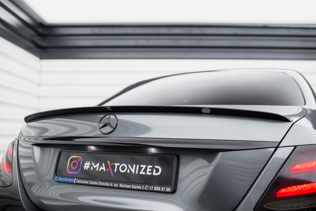 Estensione Spoiler compatibile con Mercedes-Benz Classe E / E43 AMG-Line / AMG Sedan W213 (2016-2021)