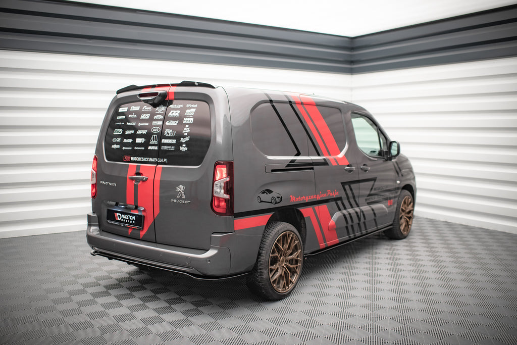 Estensione Spoiler compatibile con Peugeot Partner Mk3 (2018-2023)