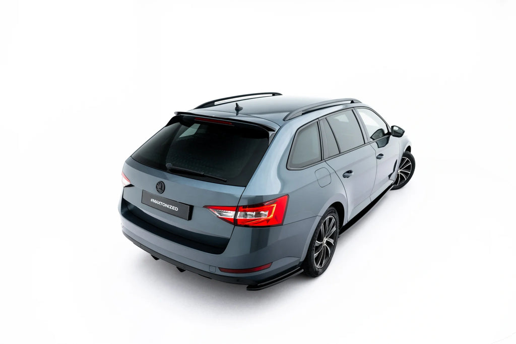 Estensione Spoiler compatibile con Skoda Superb Combi Mk3 / Mk3 Facelift (2015-2024)